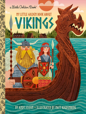 cover image of My Little Golden Book About Vikings